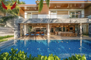 The Five Villas 8 Bedrooms Beachfront - K3